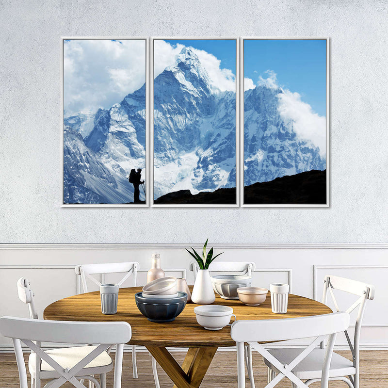 Mount Everest Mountaineer Wall Art