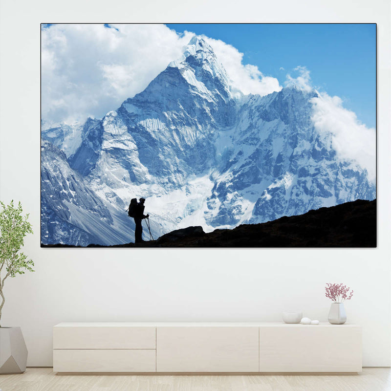 Mount Everest Mountaineer Wall Art