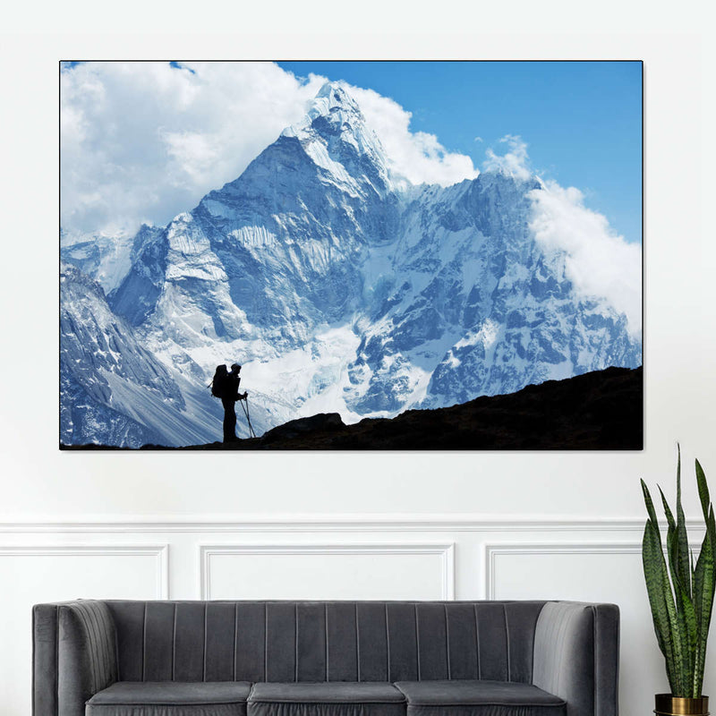 Mount Everest Mountaineer Wall Art