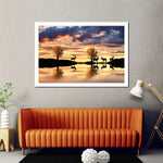 Lakeside Deer Wall Art