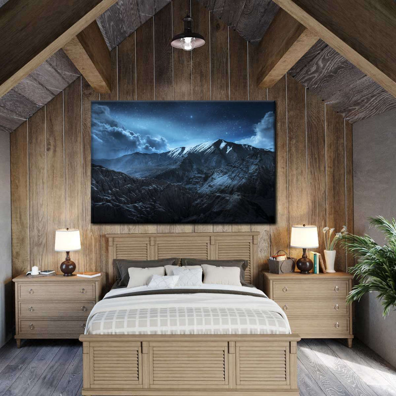 Ladakh Night Time Sky Wall Art