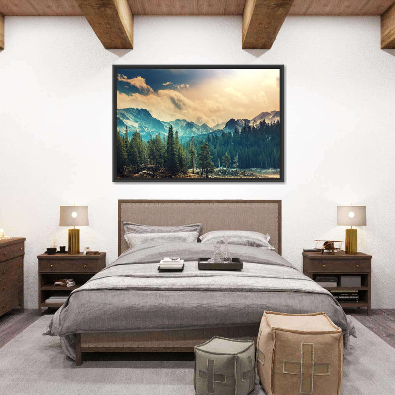 Sierra Nevada Mountainscape Wall Art