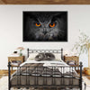 Mesmerizing Gray Owl Wall Art