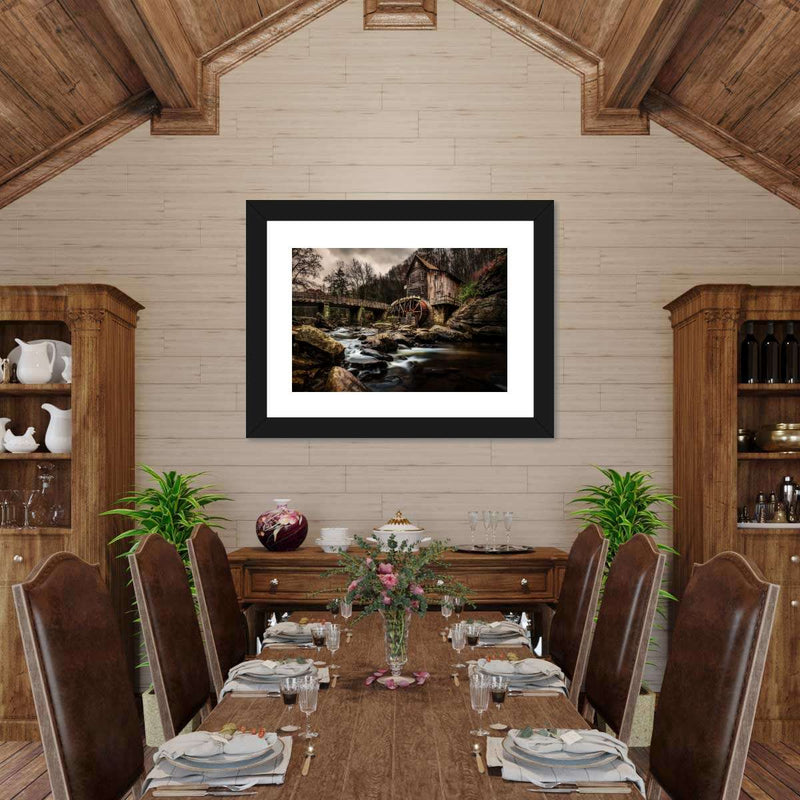 Grist Mill At Babcock Park Wall Art