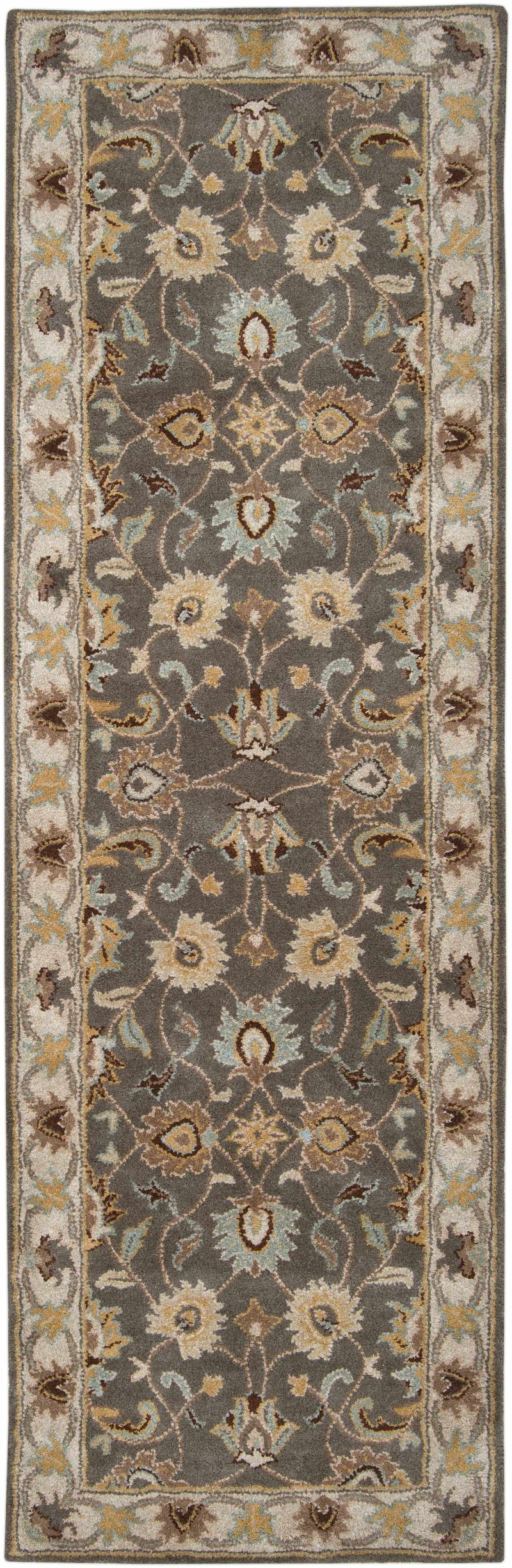 Cherryfield Hand Tufted Taupe Wool Rug