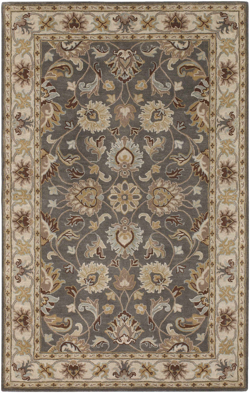 Cherryfield Hand Tufted Taupe Wool Rug