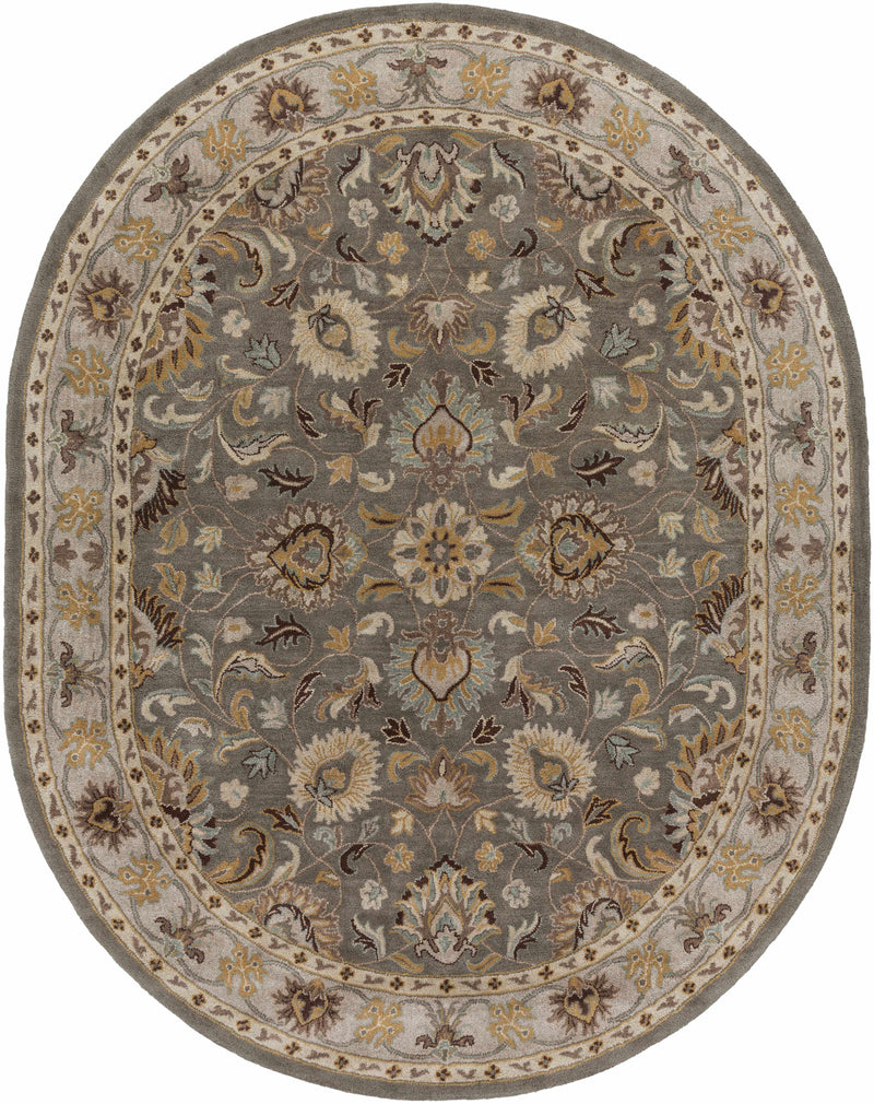 Cherryfield Hand Tufted Taupe Wool Rug