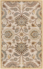 Conesus Hand Tufted Tan 1012 Wool Rug