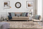 Conesus Hand Tufted Tan 1012 Wool Rug