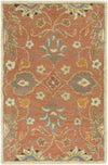 Conesus Burnt Orange 1112 Wool Area Rug