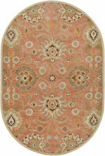 Conesus Burnt Orange 1112 Wool Area Rug