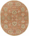 Conesus Burnt Orange 1112 Wool Area Rug