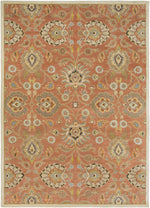 Conesus Burnt Orange 1112 Wool Area Rug