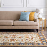 Cherryfield 1125 Yellow&Sage Wool Rug