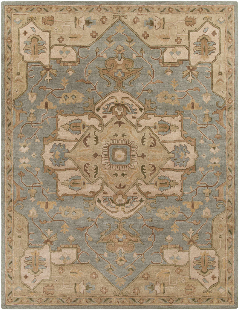 Broomfield Gray 1144 Wool Area Rug