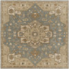 Broomfield Gray 1144 Wool Area Rug