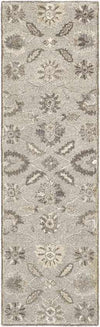 Kinistino Traditional Taupe Area Rug
