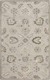 Kinistino Traditional Taupe Area Rug