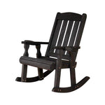 Amish Casual Heavy Duty 600 Lb Mission Treated Rocking Chair