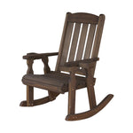 Amish Casual Heavy Duty 600 Lb Mission Treated Rocking Chair