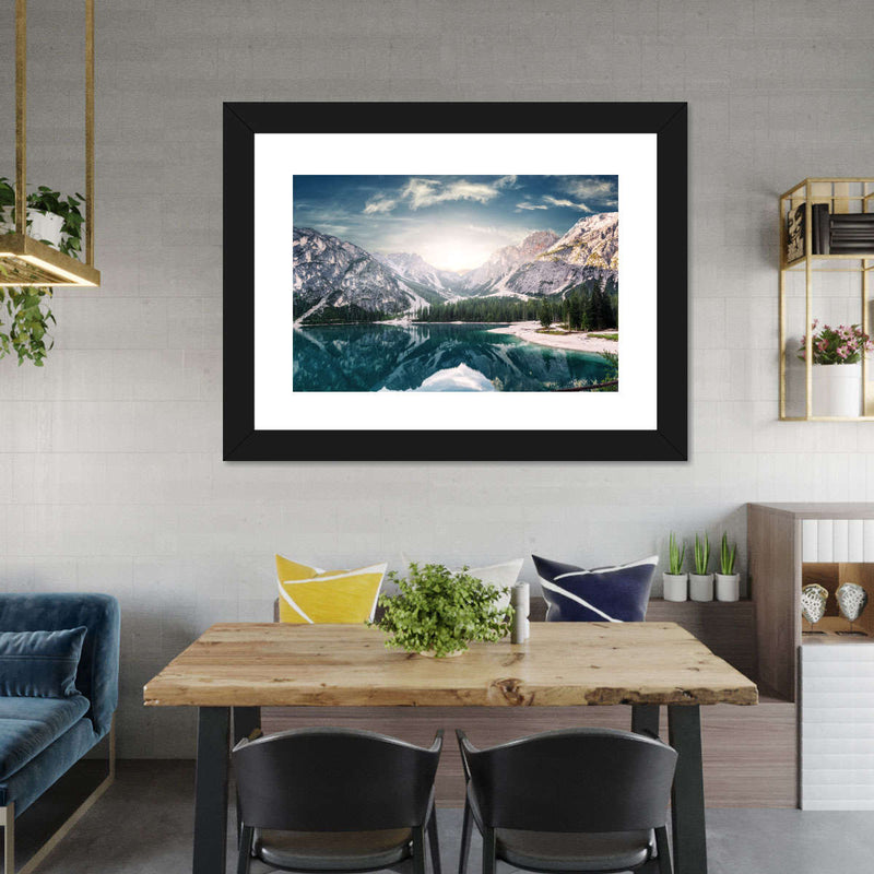 Mountain Lake Wall Art
