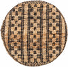 Raakkyla Black Ottoman