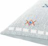 Herent Medium Gray Pillow Cover