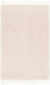 Ramsbury Pink Trellis Wool Rug