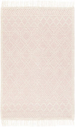 Ramsbury Pink Trellis Wool Rug