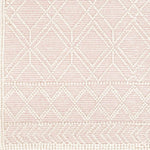 Ramsbury Pink Trellis Wool Rug