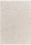 Heavenly Solid Beige Plush Rug