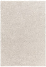 Heavenly Solid Beige Plush Rug