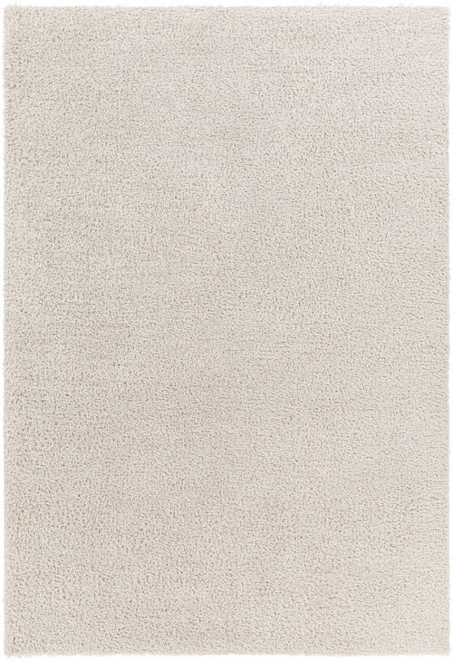 Heavenly Solid Beige Plush Rug