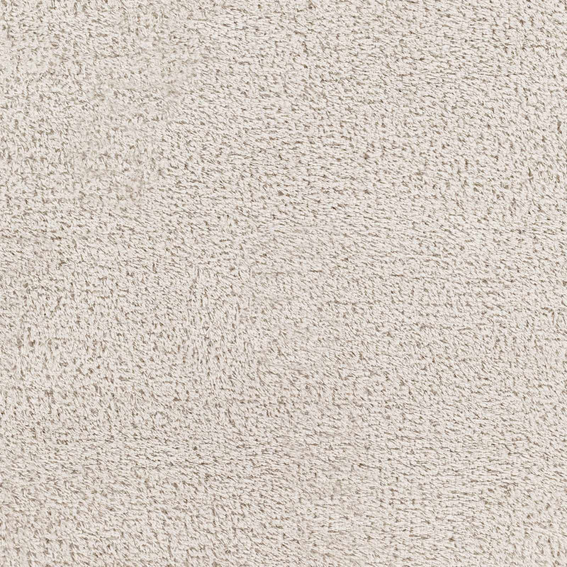 Heavenly Solid Beige Plush Rug