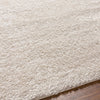 Heavenly Solid Beige Plush Rug