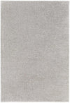 Heavenly Solid Light Gray Plush Rug