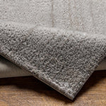 Heavenly Solid Light Gray Plush Rug