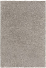 Heavenly Solid Gray Plush Rug