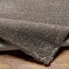 Heavenly Solid Gray Plush Rug