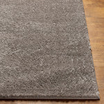 Heavenly Solid Gray Plush Rug