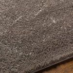 Heavenly Solid Gray Plush Rug