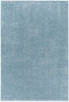 Heavenly Solid Blue Plush Rug