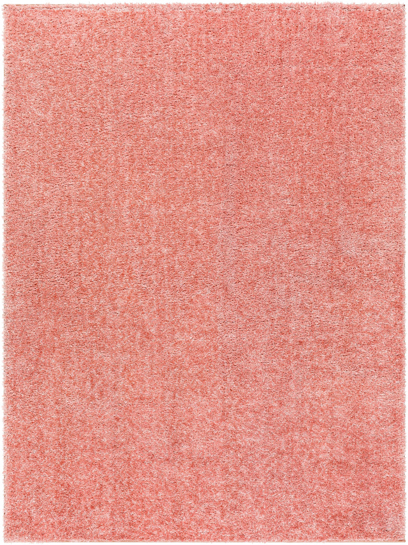 Heavenly Solid Pink Plush Rug