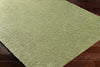 Heavenly Solid Green Plush Rug