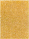 Heavenly Solid Mustard Plush Rug