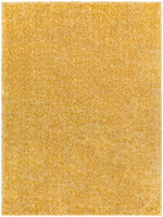 Heavenly Solid Mustard Plush Rug