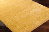 Heavenly Solid Mustard Plush Rug