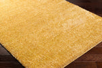 Heavenly Solid Mustard Plush Rug