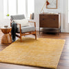 Heavenly Solid Mustard Plush Rug