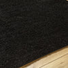 Heavenly Solid Black Plush Rug